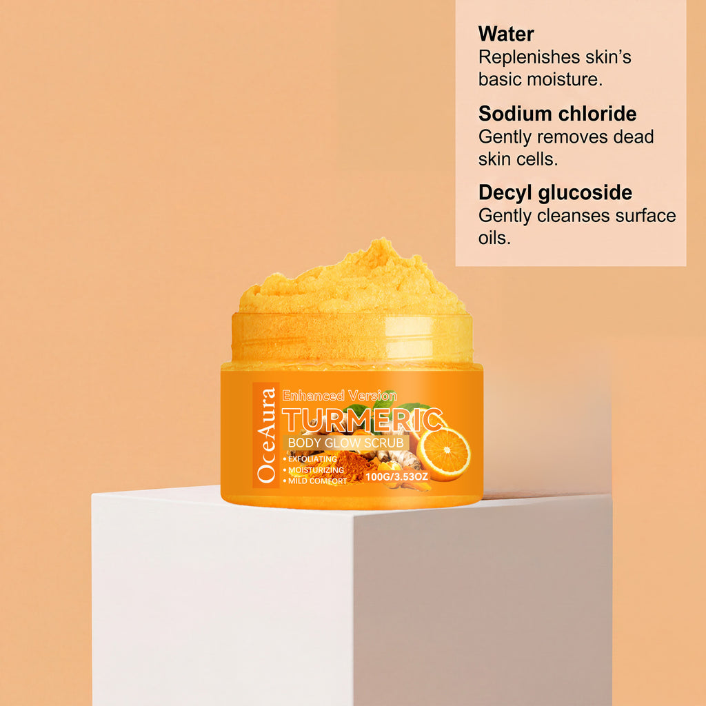 Hydrating And Moisturizing Turmeric Body Scrub