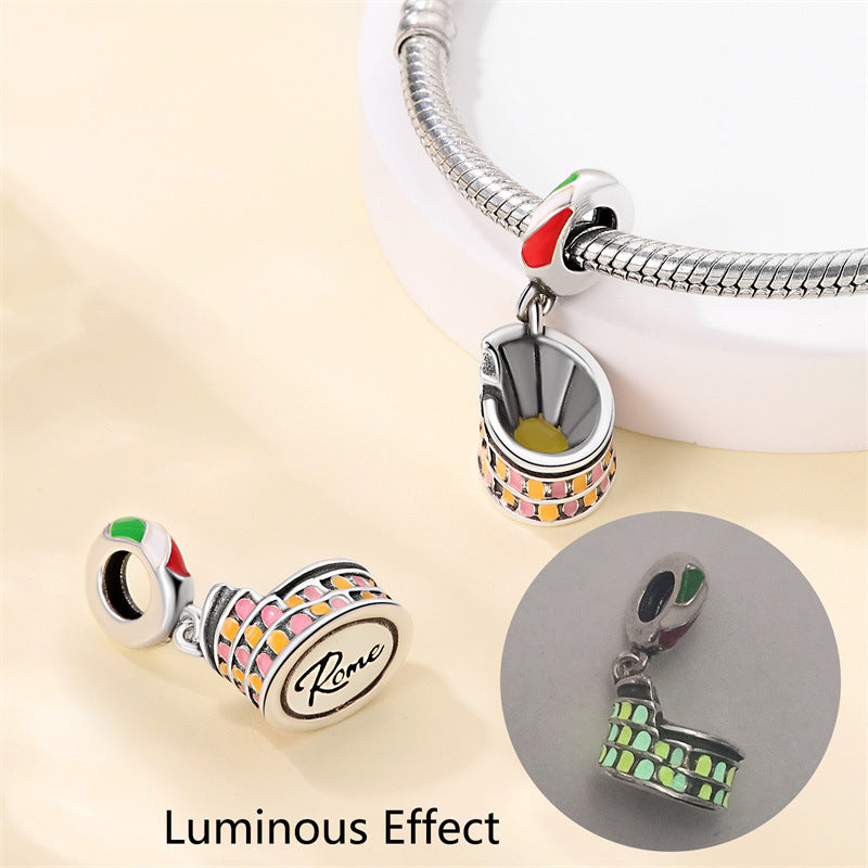 World-Famous Architectural Night-Glow Landmark Bracelet Bead Accessories