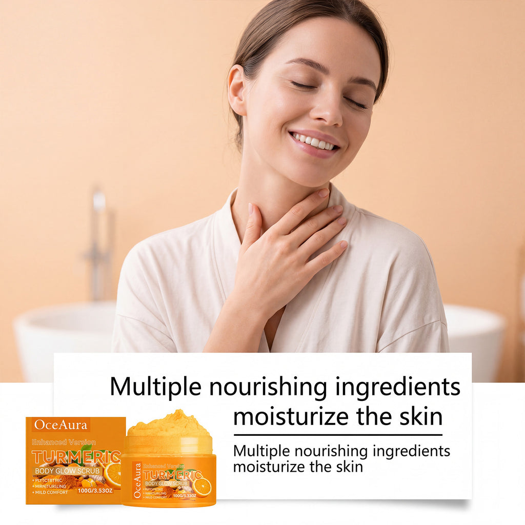 Hydrating And Moisturizing Turmeric Body Scrub